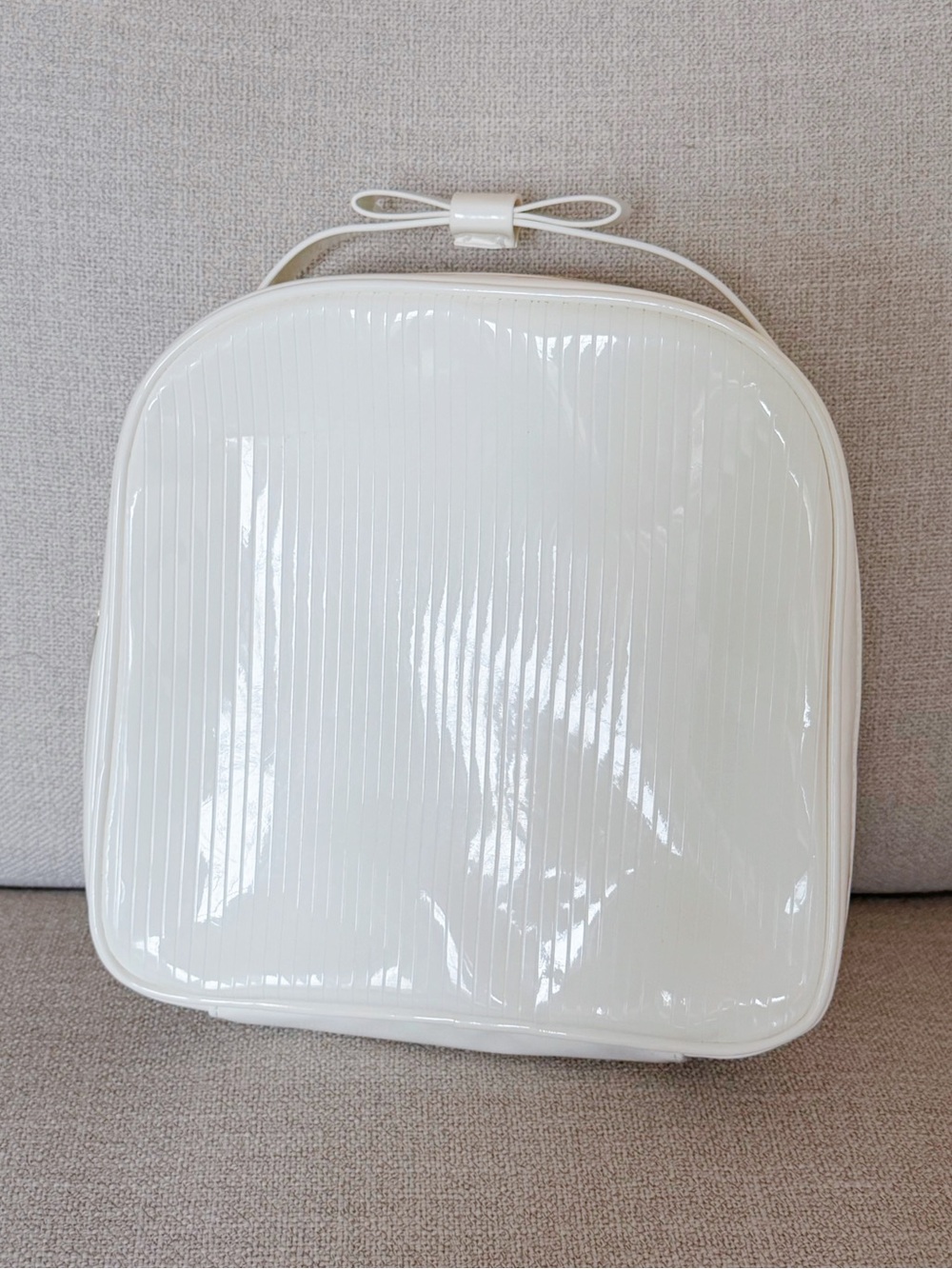 Estée Lauder Limited Edition White Patent Large Makeup Case